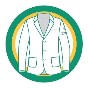 graphic of medical student white coat